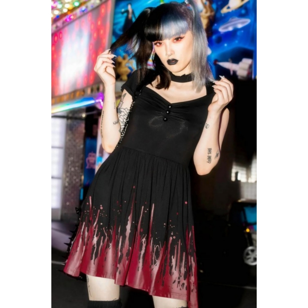 Killstar Blood Thirsty Skater Dress